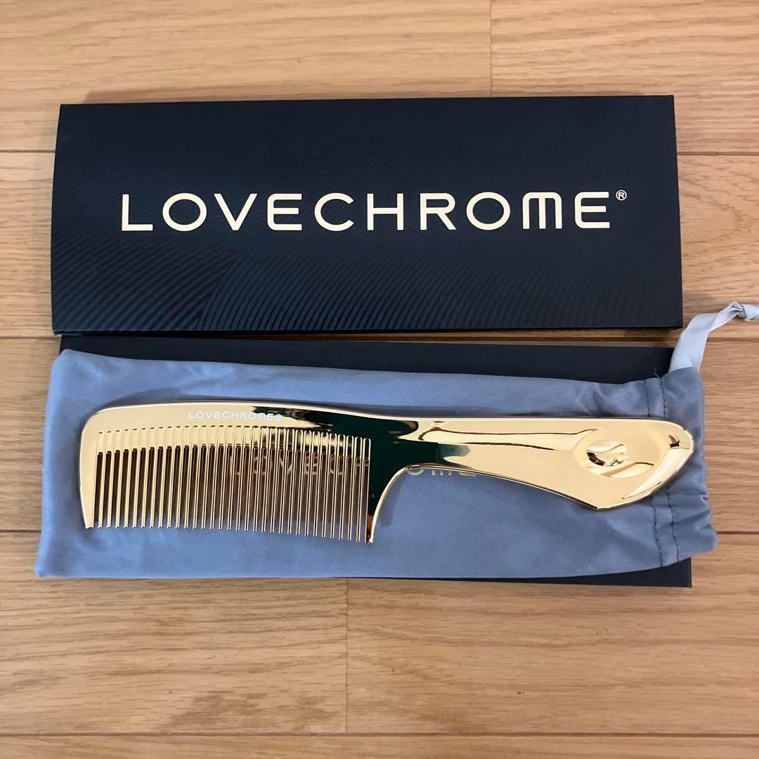 キ*ラ様 LOVE CHROME ラブクロム　K24GP TETSUKI GOL ラブクロム 】(R) K24GP テツキ ゴールド ( コーム 櫛 くし 美容
