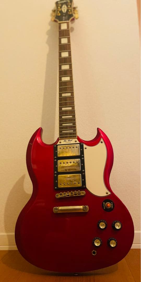 最終値下げ！【希少】エピフォンG-400 Les Paul SG Custom - メルカリ