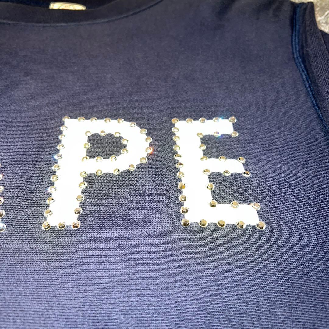 NIGO期00s BAPE ラインストーン スワロフスキー スウェット - メルカリ