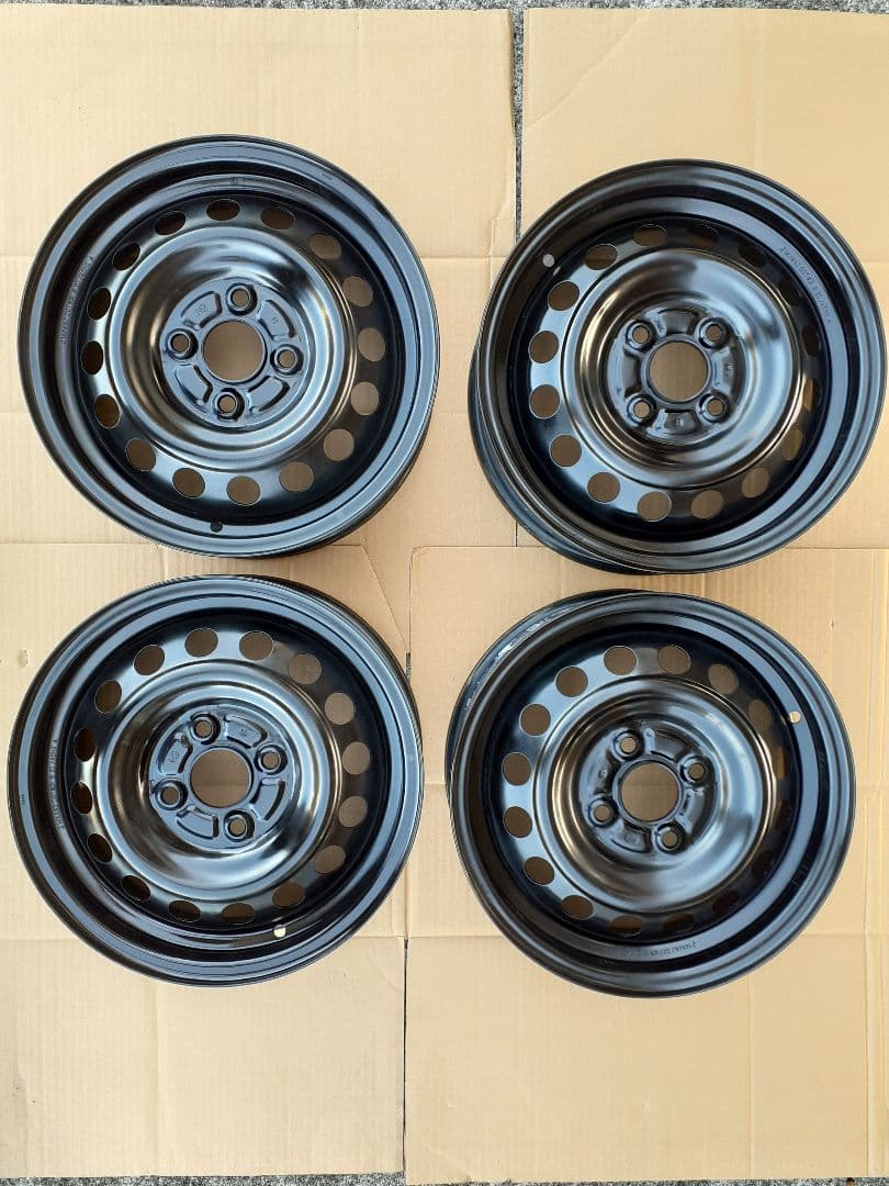 バ*ん様 ホンダ純正 14インチ 鉄ホイール 鉄ちん 4本 バ*ん様 ホンダ純正 14インチ 鉄ホイール 鉄ちん 4本 バ*ん様 ホンダ
