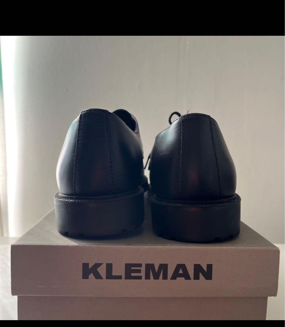 KLEMAN ブラックレザー DANON 25cm 39 Bshop - メルカリ
