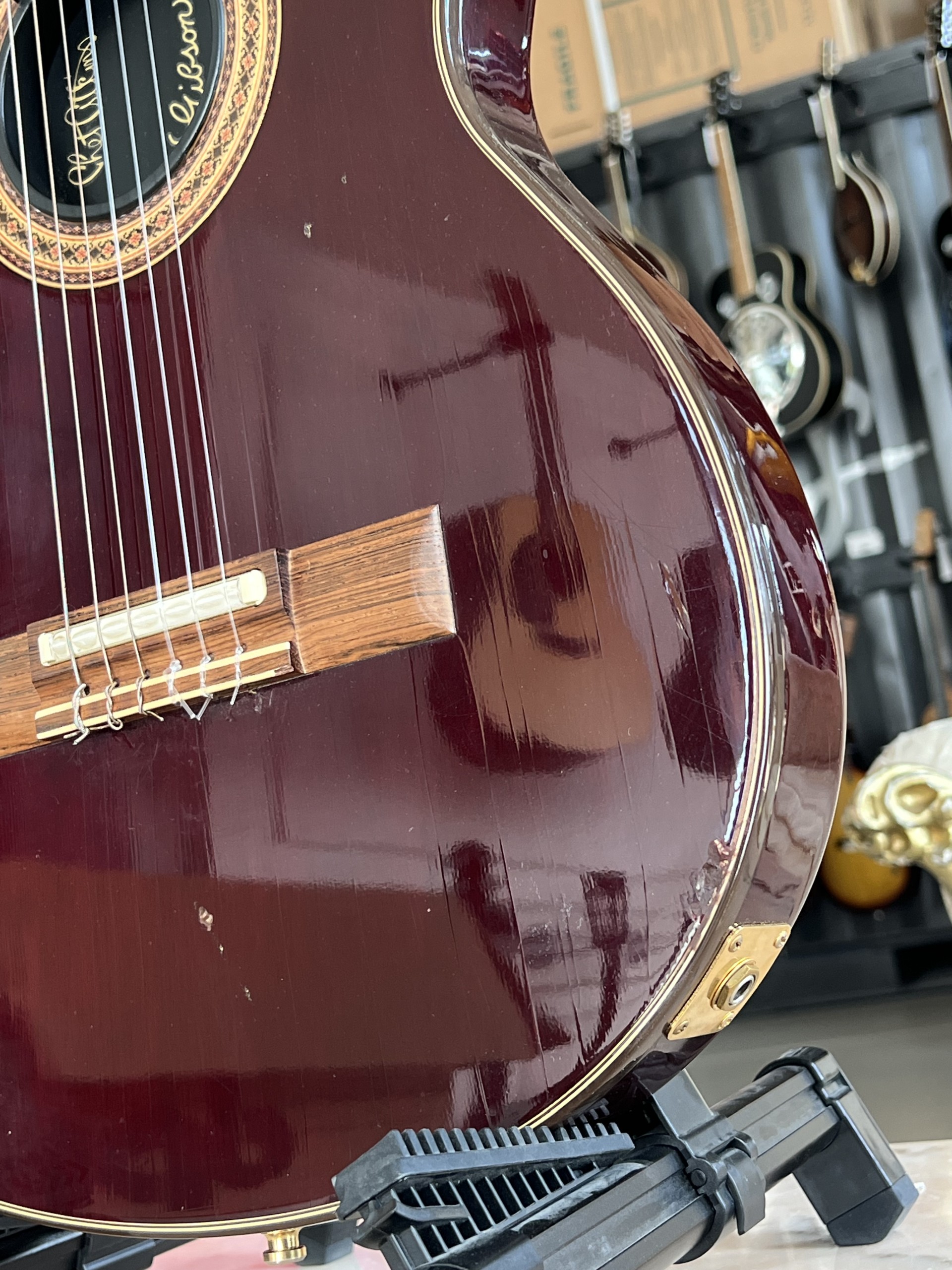 Gibson Chet Atkins CE Wine Red - 1991 - Brahms Strumenti Musicali